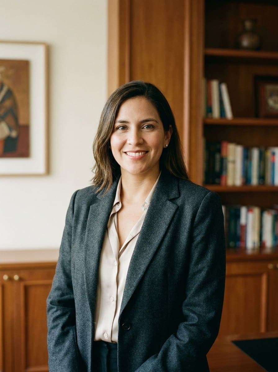Retrato de la Dra. Andrea Paredes